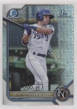 2022 Bowman Chrome Prospects Mega Box Mojo Refractor Peyton Wilson #BCP-85 0u2j