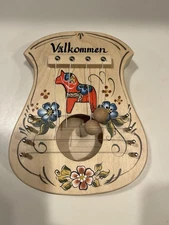 Swedish Handmade Door Harp Valkommen