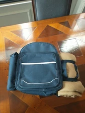 Picnic at Ascot  Deluxe Equipped Insulated 2 Person Wine Picnic Backpack Blanket