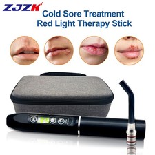 Cold Sore Treatment Device Red Light Therapy for Canker Sore Lips Nose Body Pain