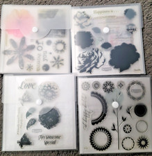  Lot of 8 FLORAL/FLOWERS CTMH Close To My Heart Stamp Sets 