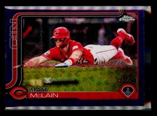 2025 Topps Chrome Logofractor Edition #278 Matt McLain Purple Refractors #/250