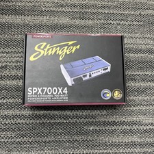 Stinger SPX700X4 Micro Amplifier 4-CH 700W for PowerSports/Marine Application