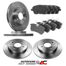 PER FORD FIESTA ST-2 MK7 2012-2017 DISCHI E PASTIGLIE FRENO ANTERIORI E POSTERIORI NUOVI