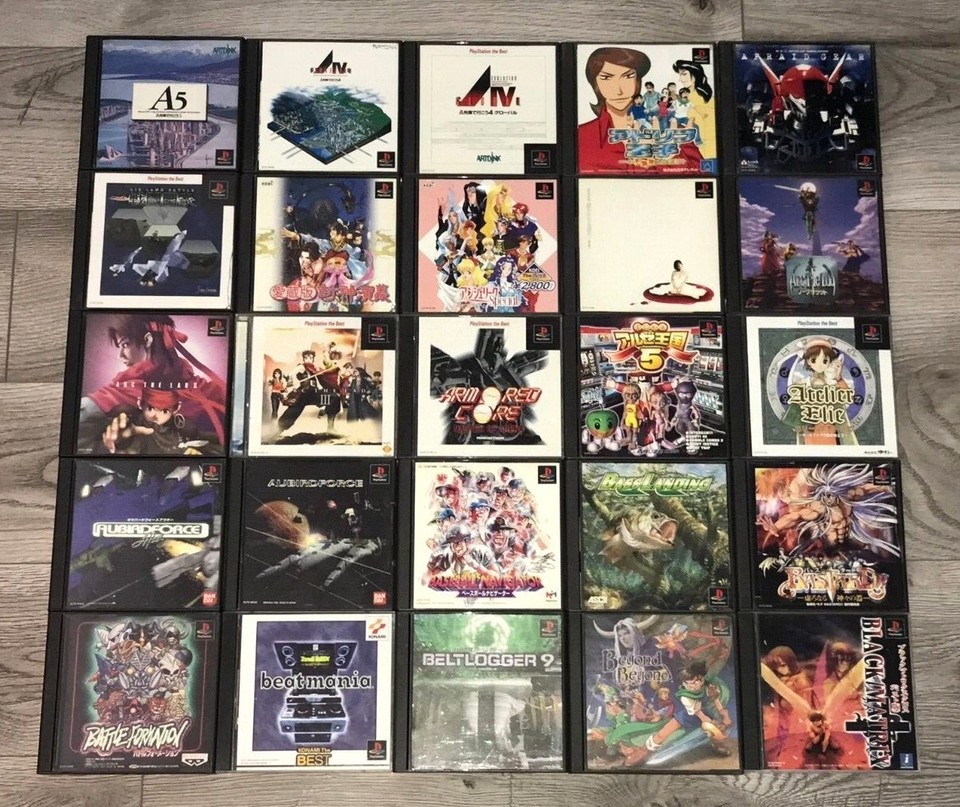 Playstation Game Japan Import Pick & Choose PS1 Video Games Updated 3/10/26 MC