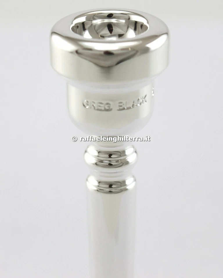 Greg Black bocchino tromba Regular Argentato 5C - Immagine 2 di 3