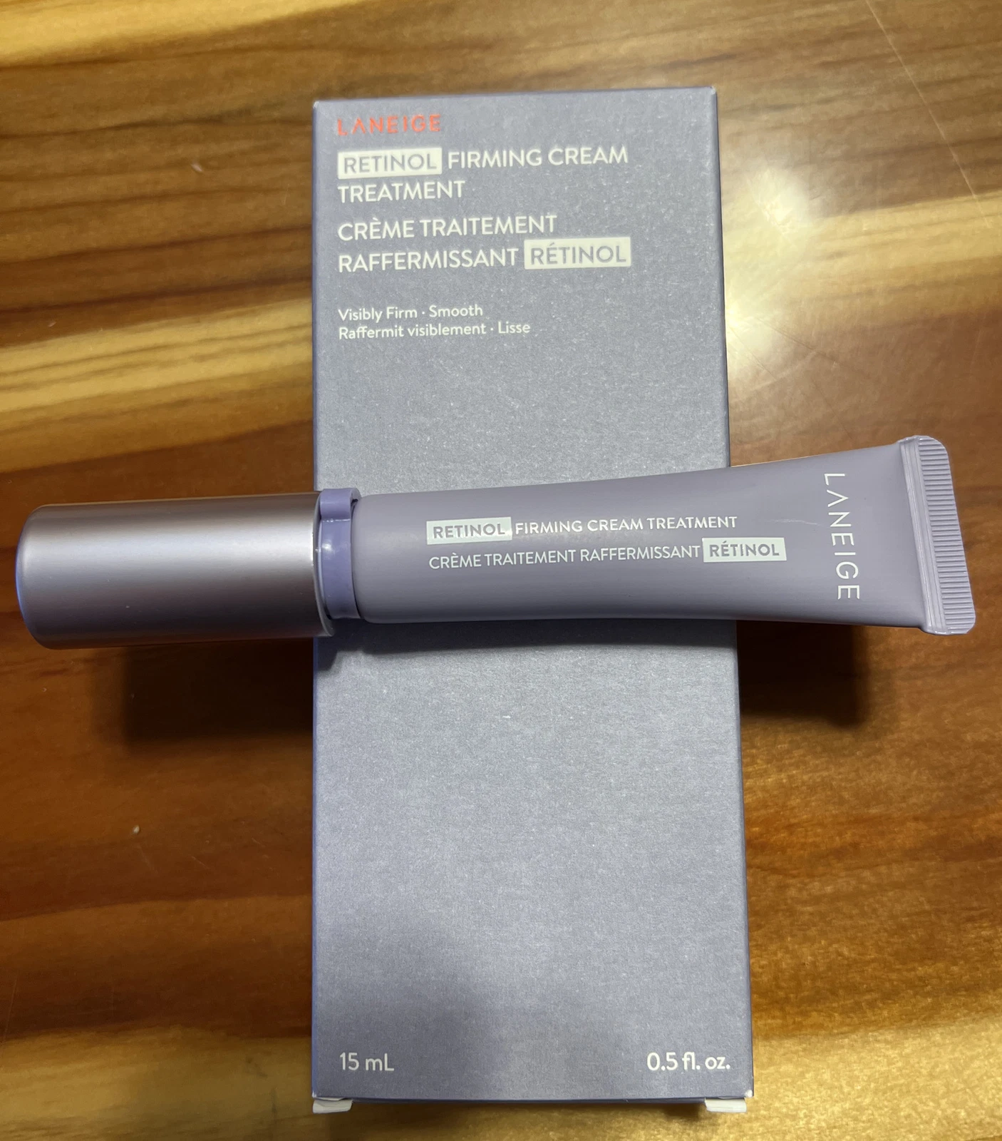 LANEIGE Retinol Firming Cream Treatment Visibly Firms 0.5 Oz NIB