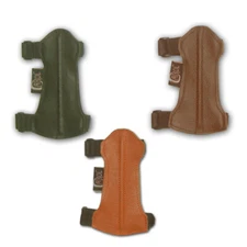 RECURVE/LONGBOW SHOOTING FINISHED LEATHER FOREARM BRACER/ARM GUARD/ARM PROTECTOR
