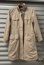 LORO PIANA Womens Traveler Windmate Stretch Storm System Jacket Size 46  G3D