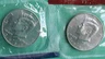 2002 P and D Kennedy Half Dollar Coin from US Mint Set 2 BU Cello Fifty Cent UNC