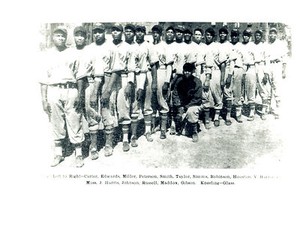 1937 CINCINNATI TIGERS NEGRO LEAGUES TEAM 8X10  PHOTO  BASEBALL 