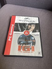 PC GAMING HITMAN CODENAME 47 PROJECT IGI VIDEO GAME CIB
