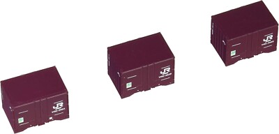 TOMIX N gauge 3154 V19C shaped container 3 pieces