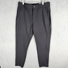 FLX Men's 30 Chino Urban Commuter Dynamic Stretch Golf Tapered Pant