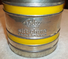 Vintage Foley Sift-Chine Triple Screen Sifter...