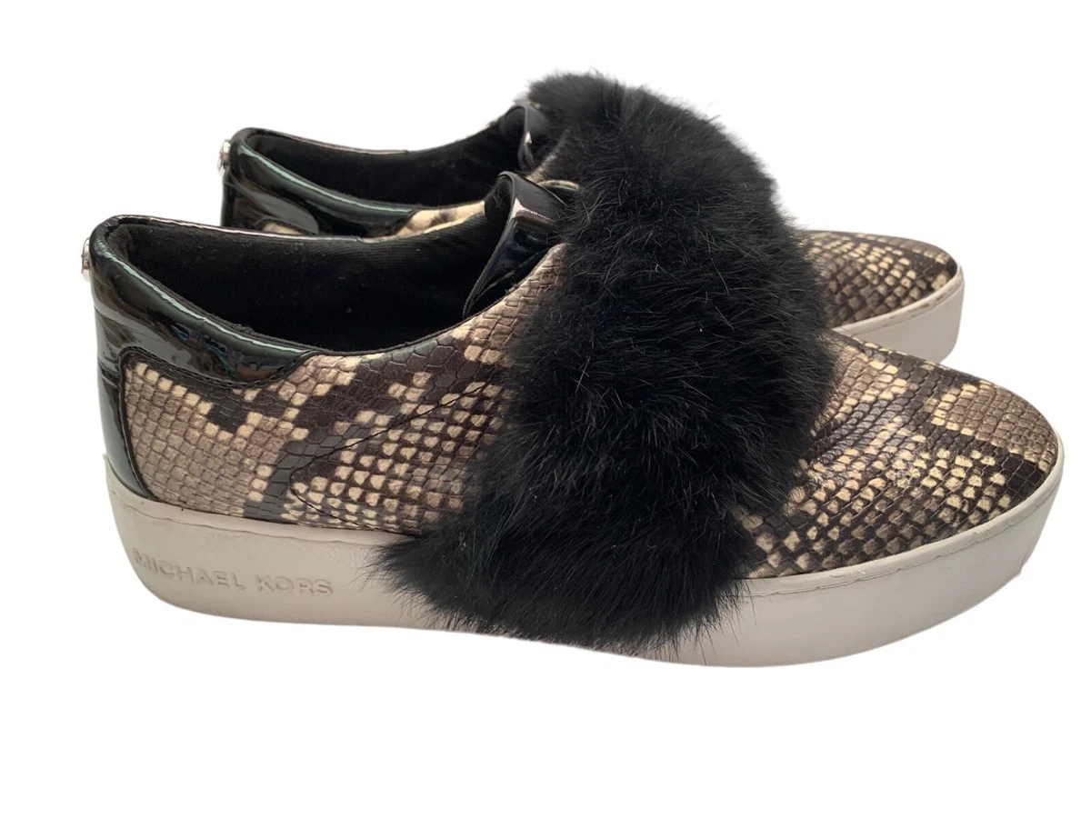 Michael kors 2024 fur sneakers