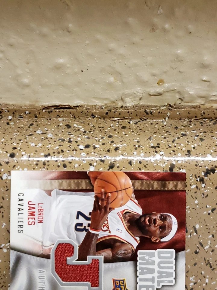 🤩LEBRON JAMES🤩K.GARNETT💥GAME-USED💥 🤩MATERIAL🤩CARD IS IN EX-MT CONDITION💥 - Image 4 of 4