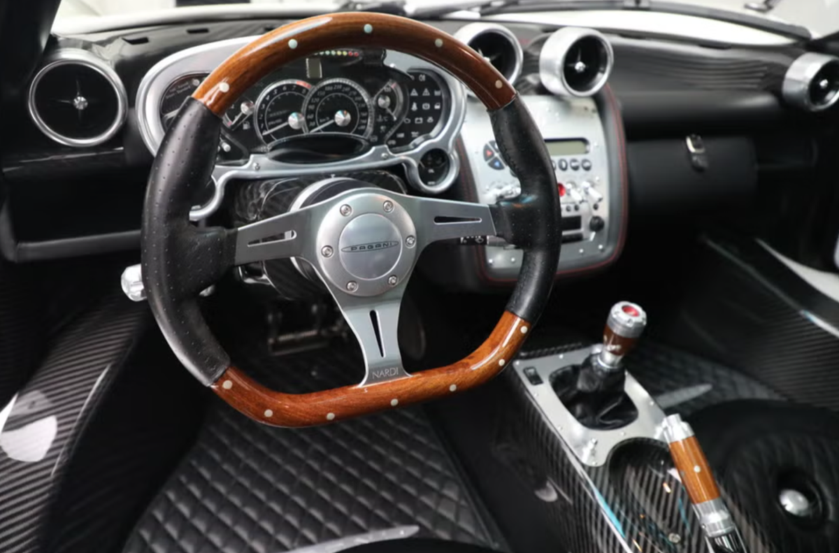 Nardi ND Kallista Pagani Zonda Steering Wheel 350mm Wood