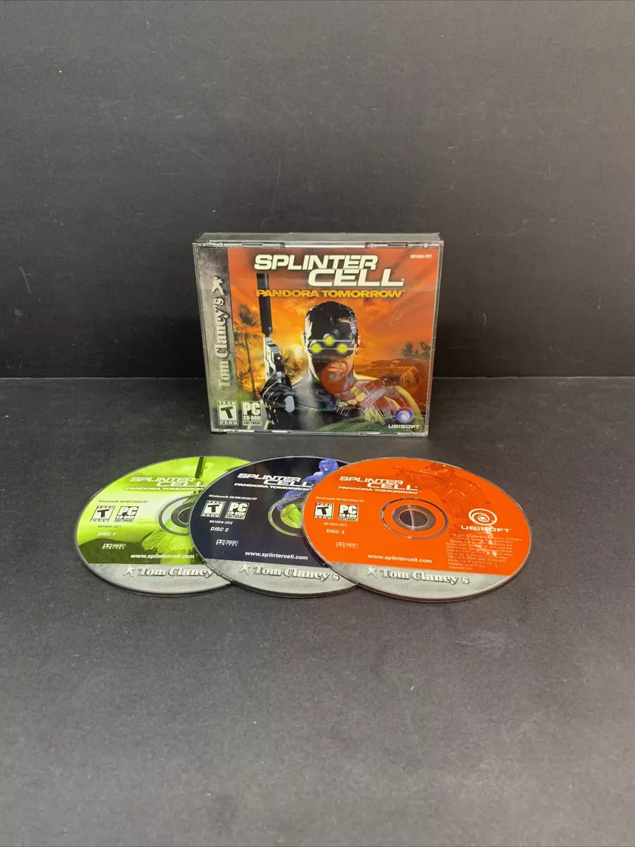 Tom Clancy's Splinter Cell: Pandora Tomorrow (Case & 3-Discs PC