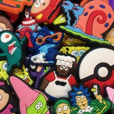 Cartoon Croc Shoe Charms - Cute Funny Various TV Characters