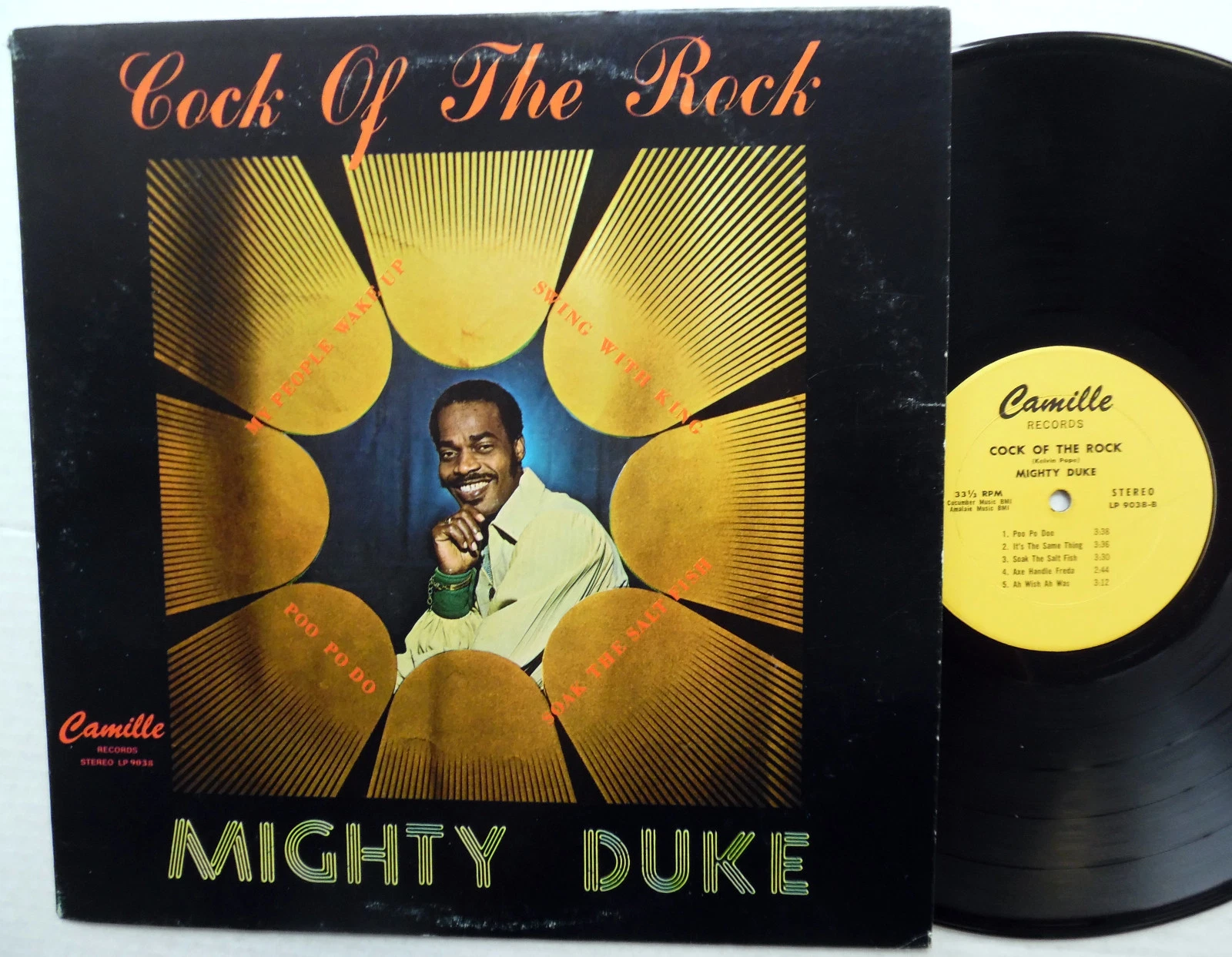 MIGHTY DUKE Cock of the Rock CALYPSO LP - 画像1/3