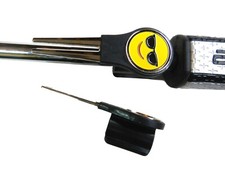 New Putter Mounted Divot Tool and Ball Marker- EMOJI SUNGLASSES