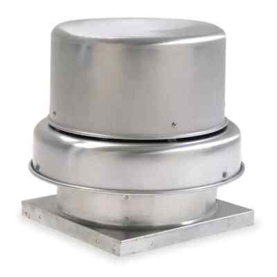NEW! Dayton Downblast Roof Ventilator, Direct Drive, 8-1/4 In Wheel-1 Phase!!