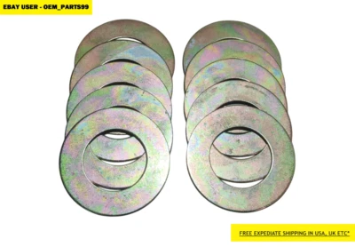 Rondelles de cales à goupille à goupille Jcb 80 * 45 * 2 mm, lot de 10 pièces...