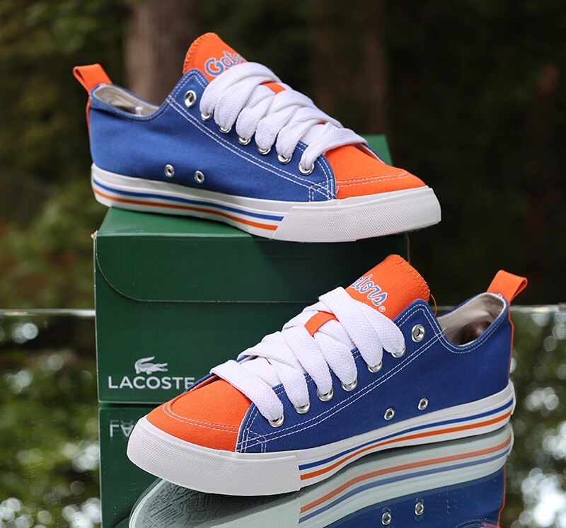 SKICKS Florida Gators Low Top Sneaker Men's Size 9 Blue Orange