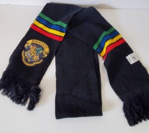 EXCLUSIVE HARRY POTTER KNIT HOGWARTS HOUSE SCARF CULTURE FLY COSPLAY HALLOWEE
