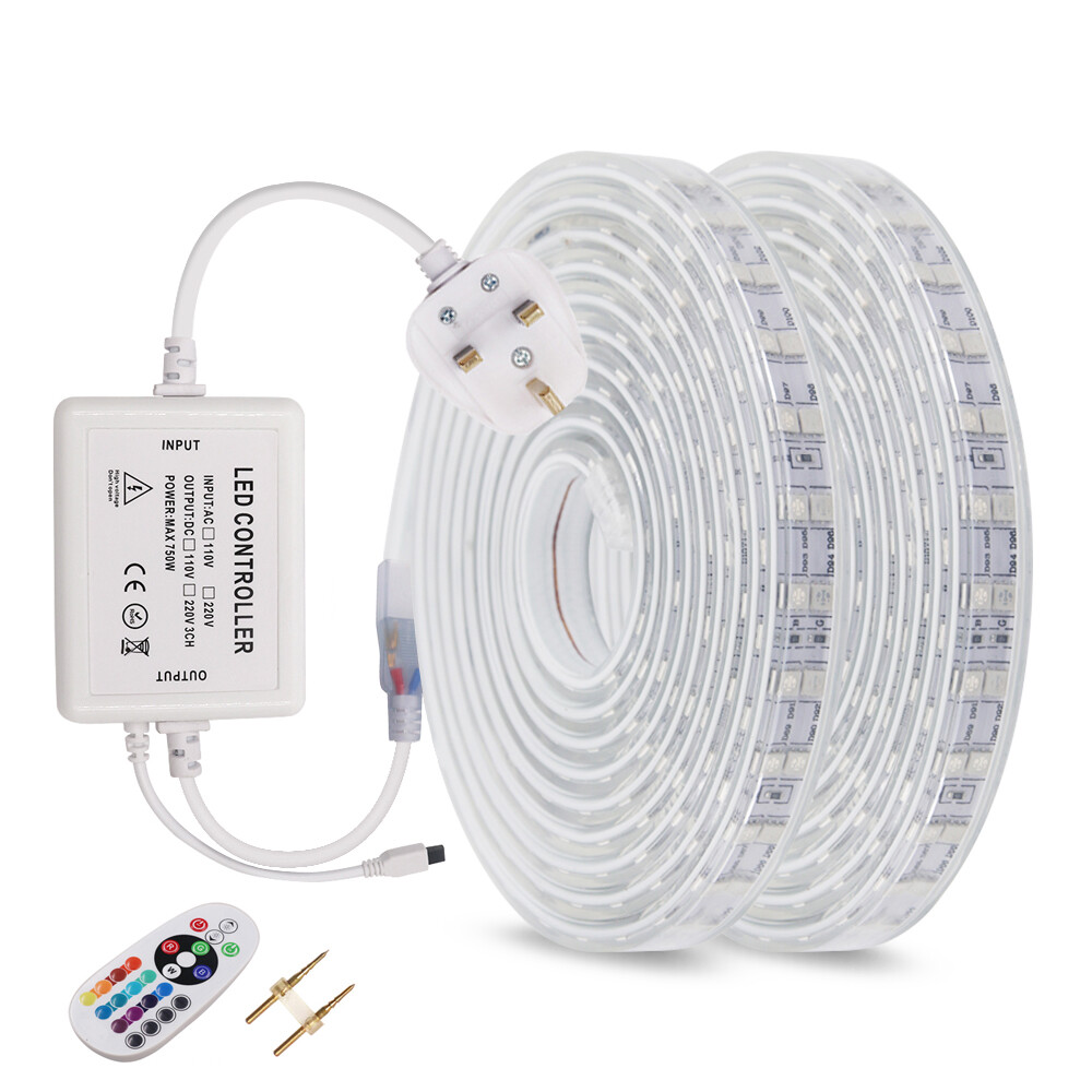 Ruban led rgb étanche pour éclairage intérieur et extérieur_voghion.com