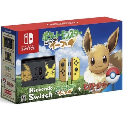 Nintendo Switch Pikachu Eevee Edition With Pokemon Let S Go Eevee Poke Ebay