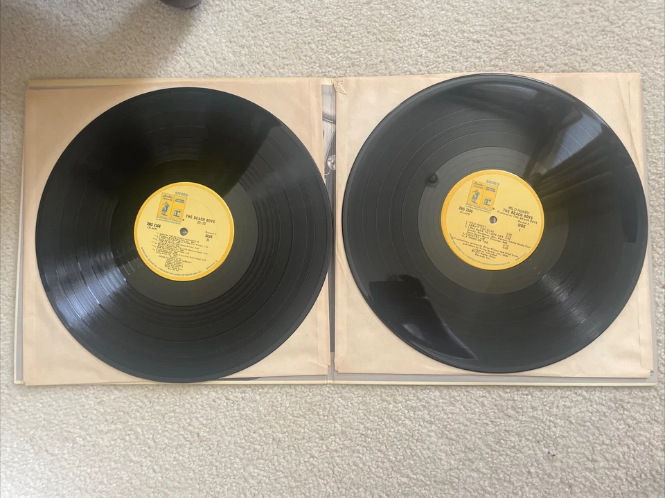Vtg Beach Boys - Wild Honey & 20/20, 2LP - 1974 33 Rpm, 2MS 2166, Near Mint - Image 4 of 4