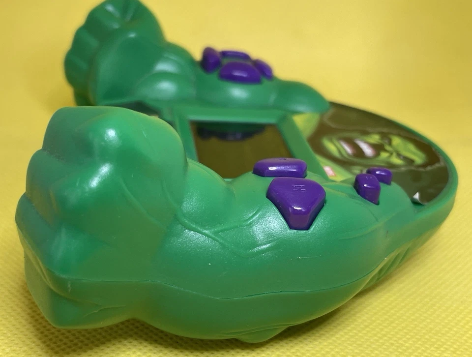 The Incredible Hulk Juego Electrónico Portátil, Marvel Techno Source 2005 Foto 4 de 4