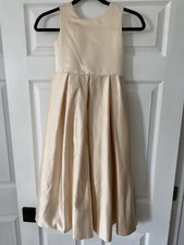 Satin flower girl dress, size 8