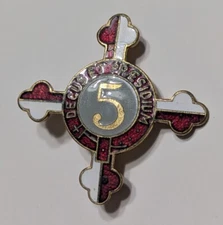 175th Infantry Regiment Decus Et Praesidium Distinctive Unit Pin by Gemsco RARE