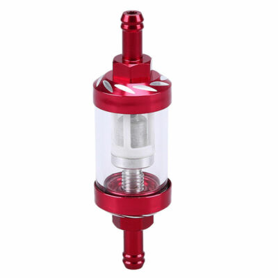 Universal 8mm Fuel Filter Aluminium for Motorcycle Fuel Line Inline