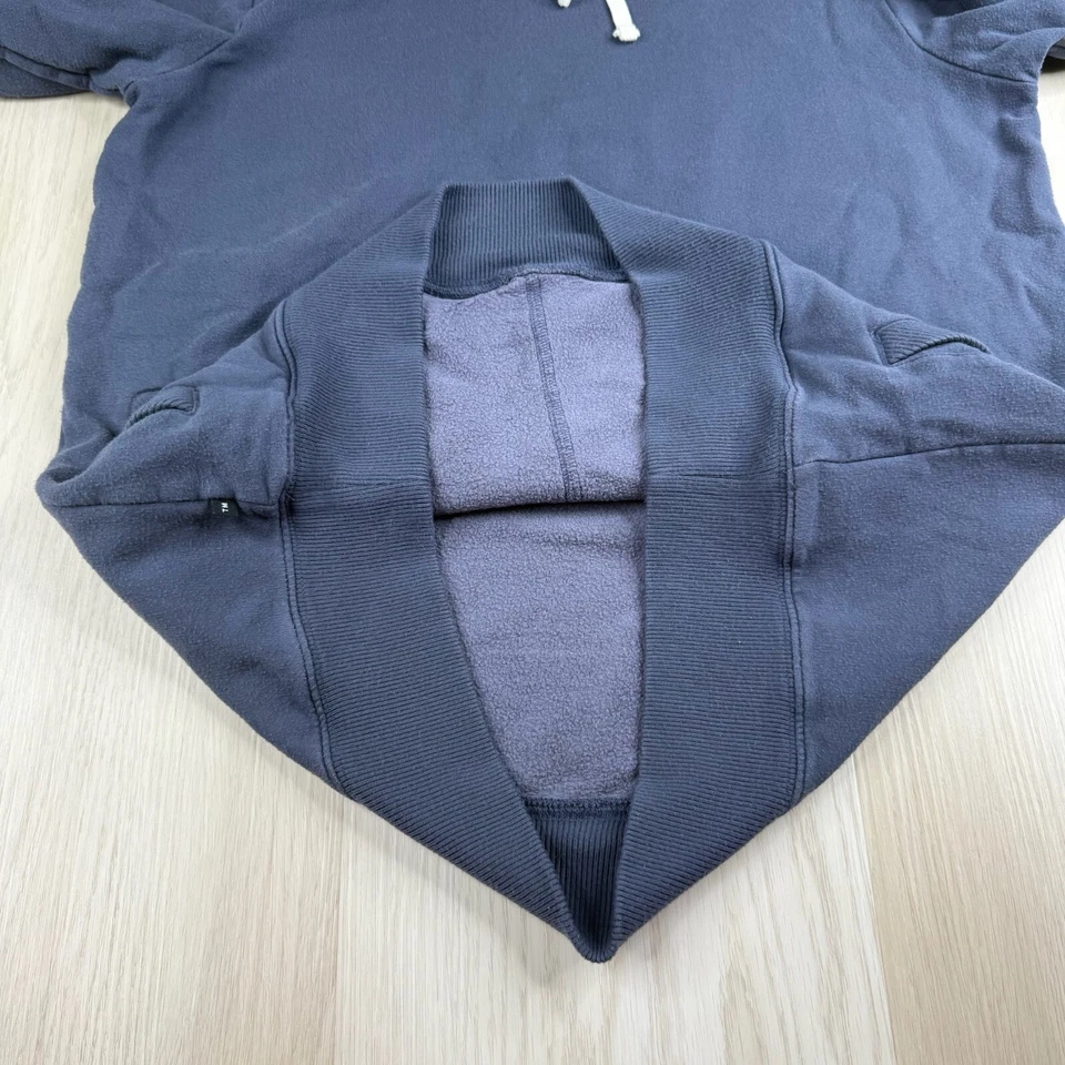 Travis Mathew Mens Blue Long Sleeve Golf The Cloud Hooded Sweater Size Medium - Image 2 of 4