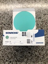 50 Count 6" DA Hook & Loop Sanding Discs Sandpaper Grit 150-800