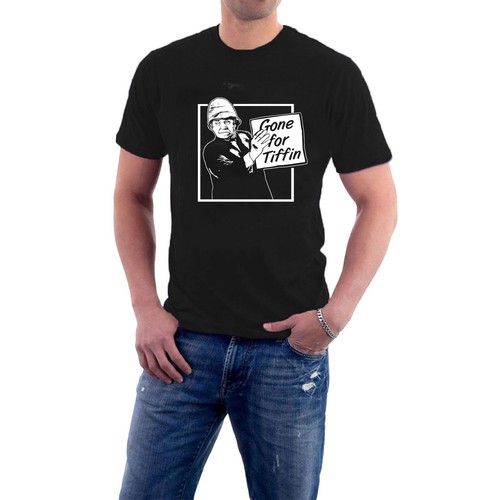 Carry on Up The Khyber T-shirt Brother Belcher Gone for Tiffin tees Sillytees - Picture 2 of 10