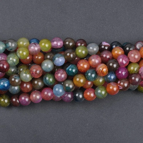 Wholesale Lot Natural Gemstone Round Spacer Loose Beads 4MM 6MM 8MM 10MM 12MM - Picture 12 of 104