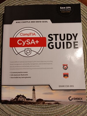 CompTIA CySA+ STUDY GUIDE: Exam CS0-001 Chapple/Seidl (2017 Paperback)