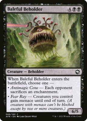 4 Baleful Beholder 4x x4 - NM - Adventures in the Forgotten Realms -mtg