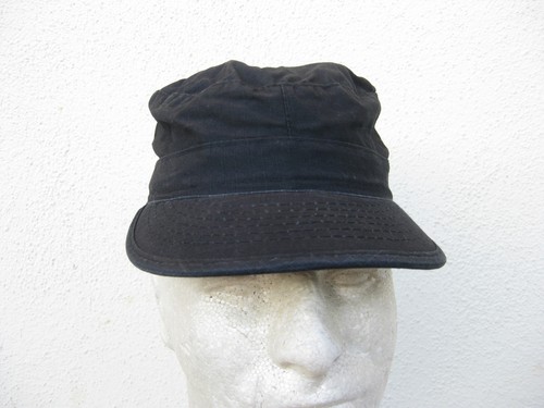 Black BDU Field Patrol Cap Hat Size 