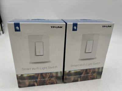 (2) TP-Link Smart Wi-Fi Light Switch HS200 (C6-3)