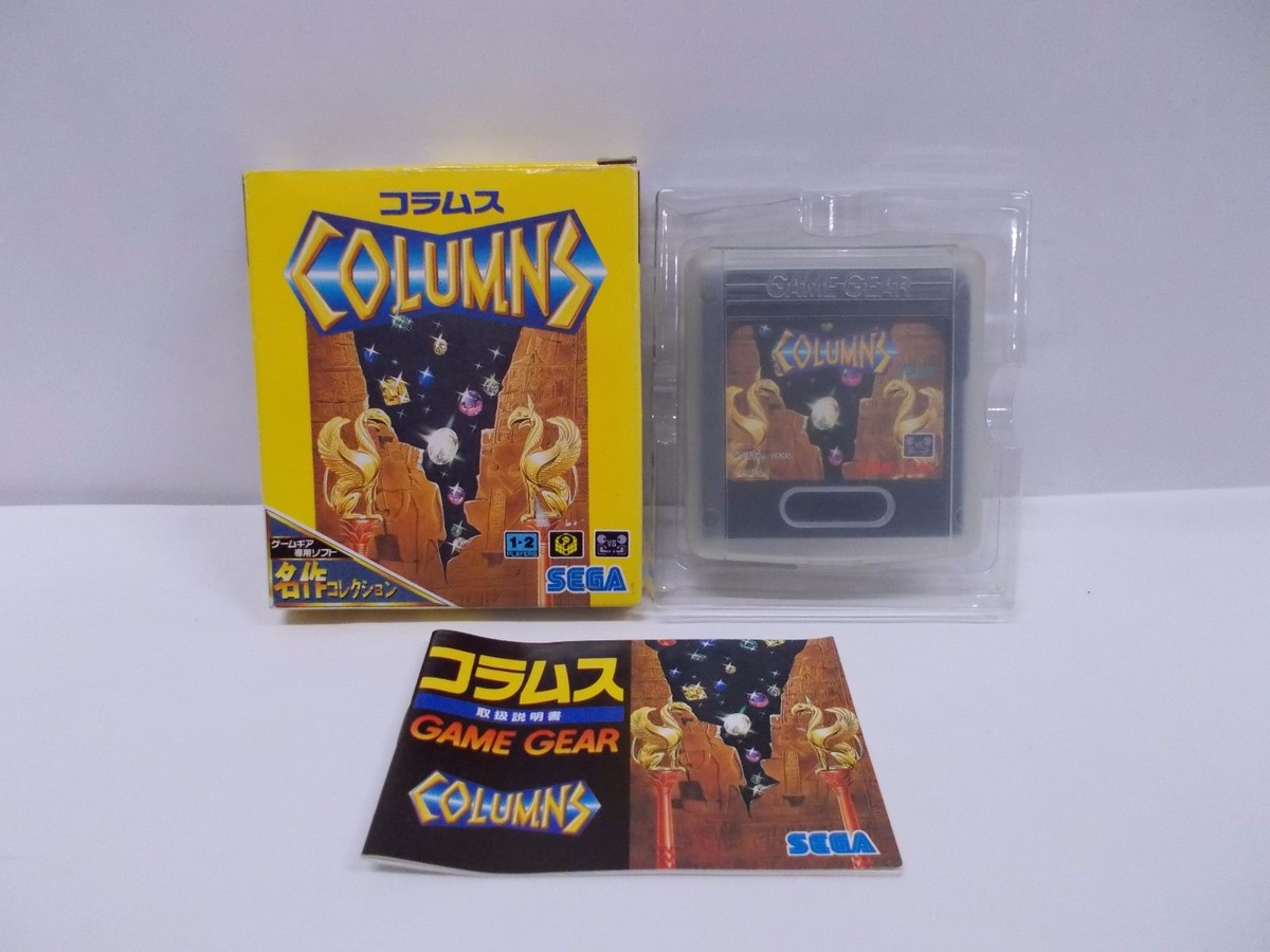 COLUMNS COMPLET BOÎTE NOTICE SEGA GAME GEAR NTSC JAPANESE CIB