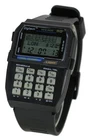 50 memory data bank calculator watch