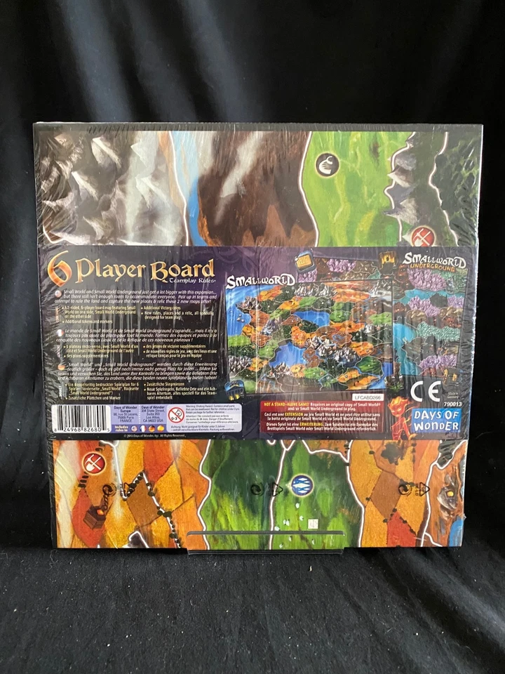 Small World 6 Player Board Expansion (Days of Wonder, 2013, New) - Image 2 of 2