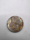 1881 O Morgan Silver Dollar Unusual Monster Rainbow Toning 🌈 🌈