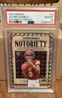 2024 PANINI MOSAIC NOTORIETY MOSAIC #19 JAYDEN DANIELS ROOKIE RC PSA 10
